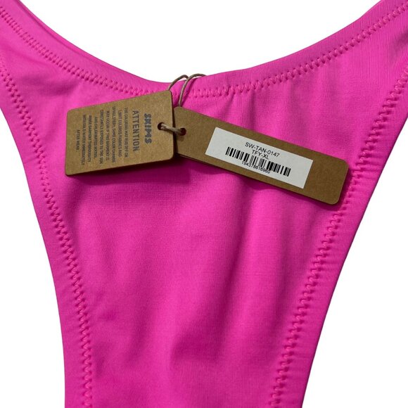 SKIMS Swim Micro Tanga Bikini Bottom‎ Taffy XL - Picture 6 of 11